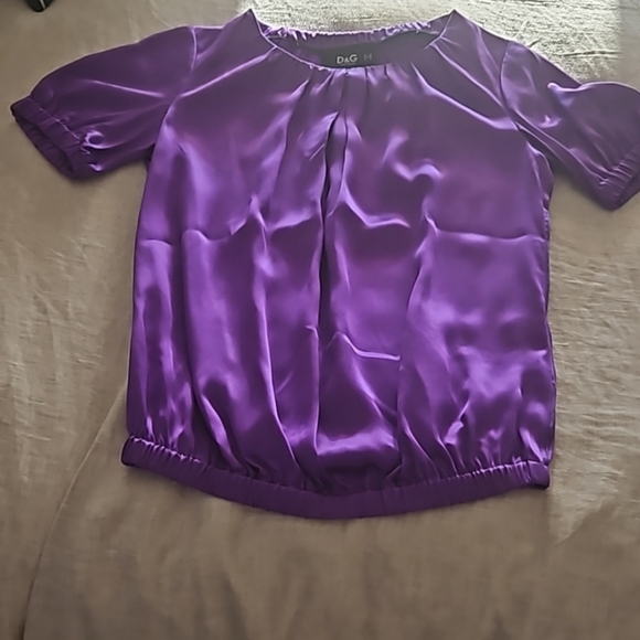 NWOT Size 6US 100% Silk, authentic Dolce & Gabbana Top - Picture 5 of 7